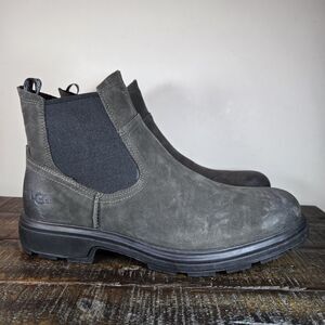 UGG Biltmore Chelsea Mens Size 11 Suede Waterproof Boots 1123669 Olive Green